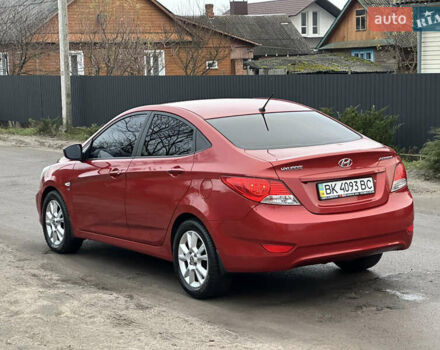 Красный Хендай Акцент, объемом двигателя 1.6 л и пробегом 81 тыс. км за 9200 $, фото 15 на Automoto.ua