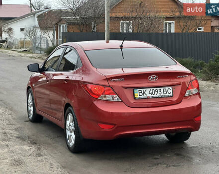 Красный Хендай Акцент, объемом двигателя 1.6 л и пробегом 81 тыс. км за 9200 $, фото 14 на Automoto.ua