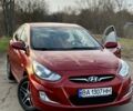 Красный Хендай Акцент, объемом двигателя 1.4 л и пробегом 76 тыс. км за 9500 $, фото 1 на Automoto.ua