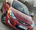 Красный Хендай Акцент, объемом двигателя 1.4 л и пробегом 76 тыс. км за 9500 $, фото 1 на Automoto.ua