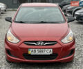 Красный Хендай Акцент, объемом двигателя 1.4 л и пробегом 172 тыс. км за 6800 $, фото 1 на Automoto.ua