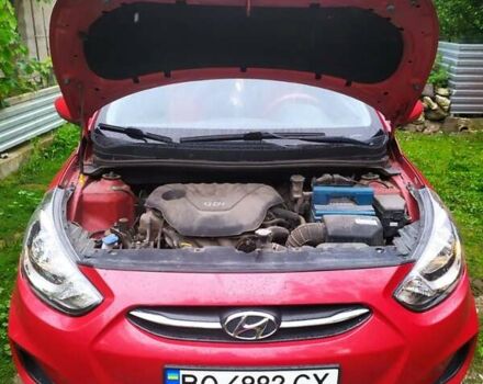 Червоний Хендай Акцент, об'ємом двигуна 1.6 л та пробігом 91 тис. км за 8400 $, фото 11 на Automoto.ua