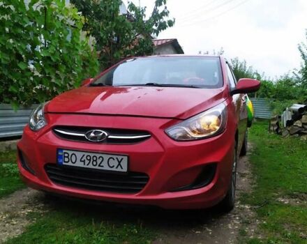 Червоний Хендай Акцент, об'ємом двигуна 1.6 л та пробігом 91 тис. км за 8400 $, фото 1 на Automoto.ua