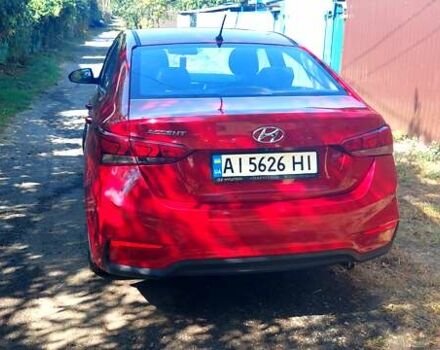 Красный Хендай Акцент, объемом двигателя 1.37 л и пробегом 144 тыс. км за 9600 $, фото 4 на Automoto.ua