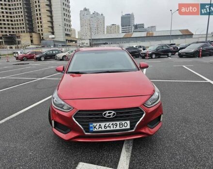 Красный Хендай Акцент, объемом двигателя 1.6 л и пробегом 130 тыс. км за 9200 $, фото 1 на Automoto.ua