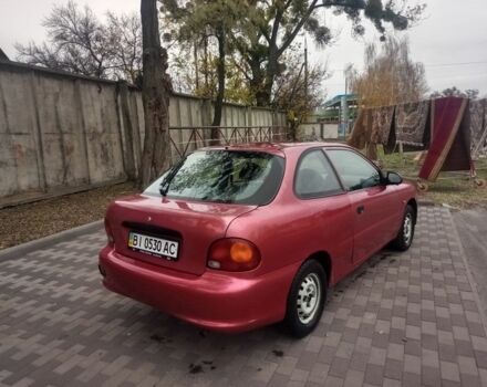 Червоний Хендай Акцент, об'ємом двигуна 1.4 л та пробігом 200 тис. км за 1250 $, фото 4 на Automoto.ua