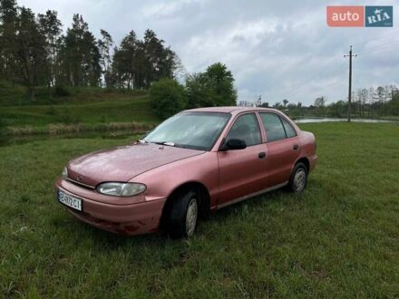 Хендай Акцент 1995 в Виннице на Automoto.ua Красный Хендай Акцент, объемом двигателя 1.5 л и пробегом 214 тыс. км за 2000 $, фото 1 на Automoto.ua