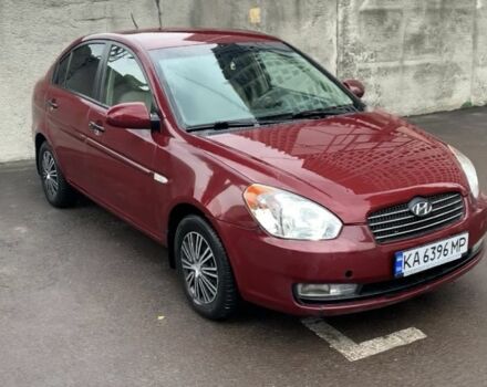 Красный Хендай Акцент, объемом двигателя 1.4 л и пробегом 219 тыс. км за 6000 $, фото 1 на Automoto.ua