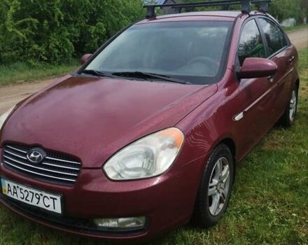 Червоний Хендай Акцент, об'ємом двигуна 1.5 л та пробігом 268 тис. км за 5000 $, фото 1 на Automoto.ua
