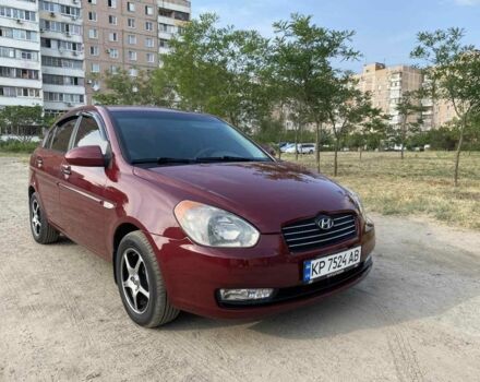 Червоний Хендай Акцент, об'ємом двигуна 1.4 л та пробігом 183 тис. км за 6250 $, фото 1 на Automoto.ua