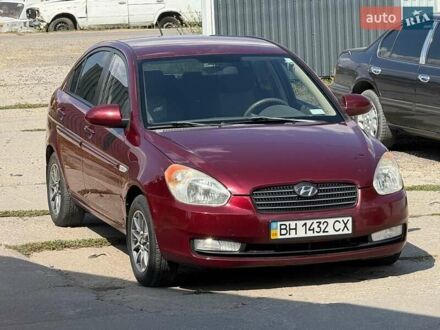 Червоний Хендай Акцент, об'ємом двигуна 1.6 л та пробігом 234 тис. км за 6000 $, фото 1 на Automoto.ua