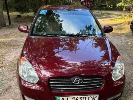 Красный Хендай Акцент, объемом двигателя 1.4 л и пробегом 203 тыс. км за 6200 $, фото 1 на Automoto.ua