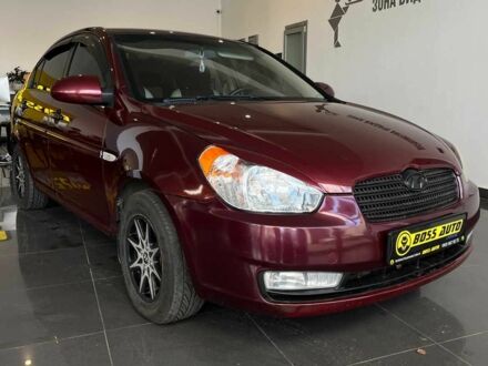 Червоний Хендай Акцент, об'ємом двигуна 1.4 л та пробігом 233 тис. км за 5000 $, фото 1 на Automoto.ua