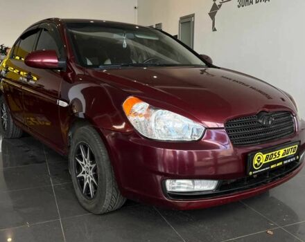 Красный Хендай Акцент, объемом двигателя 1.4 л и пробегом 233 тыс. км за 5000 $, фото 1 на Automoto.ua