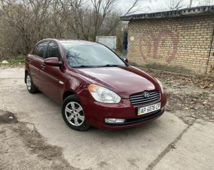 Червоний Хендай Акцент, об'ємом двигуна 1.4 л та пробігом 228 тис. км за 4950 $, фото 1 на Automoto.ua