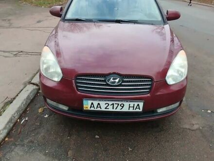 Красный Хендай Акцент, объемом двигателя 1.4 л и пробегом 163 тыс. км за 5000 $, фото 1 на Automoto.ua