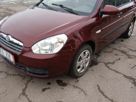 Хендай Акцент 2010 в Лозовой на Automoto.ua Красный Хендай Акцент, объемом двигателя 1.4 л и пробегом 186 тыс. км за 5000 $, фото 1 на Automoto.ua