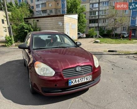 Красный Хендай Акцент, объемом двигателя 1.4 л и пробегом 188 тыс. км за 4600 $, фото 1 на Automoto.ua
