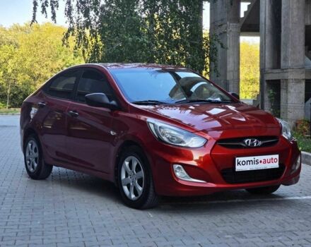 Червоний Хендай Акцент, об'ємом двигуна 1.4 л та пробігом 126 тис. км за 7799 $, фото 1 на Automoto.ua
