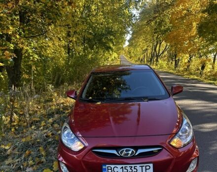 Червоний Хендай Акцент, об'ємом двигуна 1.4 л та пробігом 35 тис. км за 7500 $, фото 1 на Automoto.ua