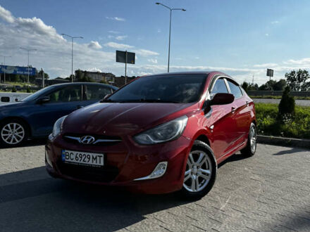 Красный Хендай Акцент, объемом двигателя 1.59 л и пробегом 164 тыс. км за 7500 $, фото 1 на Automoto.ua