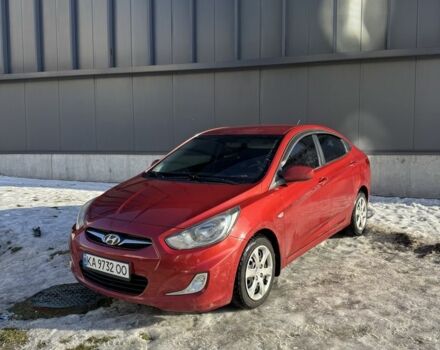 Красный Хендай Акцент, объемом двигателя 1.4 л и пробегом 157 тыс. км за 7800 $, фото 1 на Automoto.ua