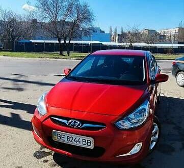 Червоний Хендай Акцент, об'ємом двигуна 1.4 л та пробігом 190 тис. км за 6700 $, фото 1 на Automoto.ua