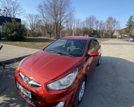 Червоний Хендай Акцент, об'ємом двигуна 1.6 л та пробігом 165 тис. км за 6900 $, фото 1 на Automoto.ua
