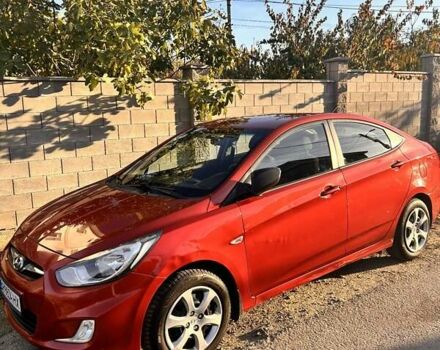 Червоний Хендай Акцент, об'ємом двигуна 1.4 л та пробігом 197 тис. км за 7600 $, фото 1 на Automoto.ua