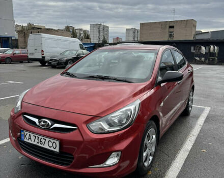 Красный Хендай Акцент, объемом двигателя 1.4 л и пробегом 84 тыс. км за 8500 $, фото 1 на Automoto.ua