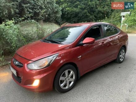 Червоний Хендай Акцент, об'ємом двигуна 1.59 л та пробігом 136 тис. км за 4644 $, фото 1 на Automoto.ua