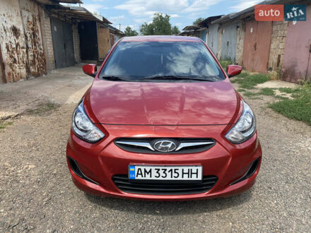 Червоний Хендай Акцент, об'ємом двигуна 1.4 л та пробігом 270 тис. км за 6100 $, фото 1 на Automoto.ua