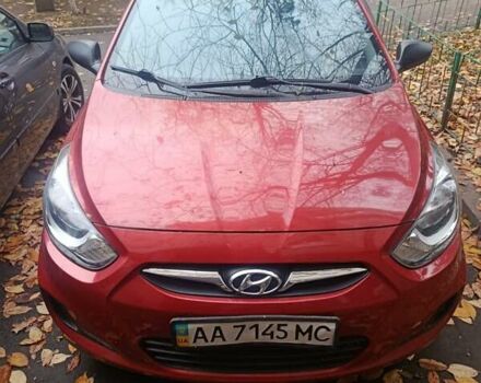 Красный Хендай Акцент, объемом двигателя 1.4 л и пробегом 27 тыс. км за 8500 $, фото 1 на Automoto.ua