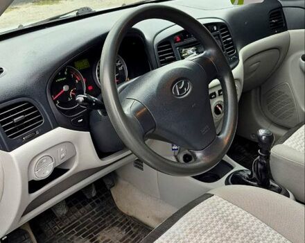 Хендай Акцент, объемом двигателя 1.4 л и пробегом 201 тыс. км за 4950 $, фото 5 на Automoto.ua