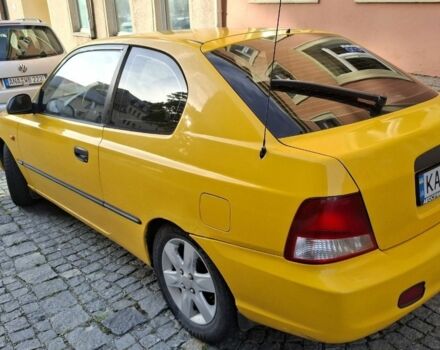 Жовтий Хендай Акцент, об'ємом двигуна 1.5 л та пробігом 355 тис. км за 1548 $, фото 3 на Automoto.ua