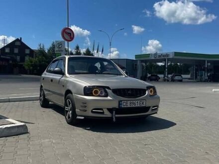 Хендай Акцент 2002 в Черновцах на Automoto.ua Желтый Хендай Акцент, объемом двигателя 1.5 л и пробегом 234 тыс. км за 2999 $, фото 1 на Automoto.ua