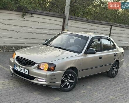 Жовтий Хендай Акцент, об'ємом двигуна 1.5 л та пробігом 235 тис. км за 2650 $, фото 1 на Automoto.ua