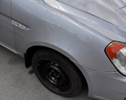 Сірий Хендай Акцент, об'ємом двигуна 1.4 л та пробігом 186 тис. км за 4000 $, фото 2 на Automoto.ua