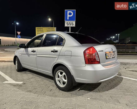 Серый Хендай Акцент, объемом двигателя 1.49 л и пробегом 280 тыс. км за 3800 $, фото 6 на Automoto.ua