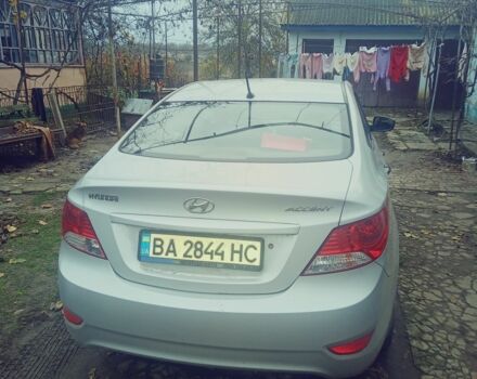 Серый Хендай Акцент, объемом двигателя 1.4 л и пробегом 173 тыс. км за 6500 $, фото 7 на Automoto.ua