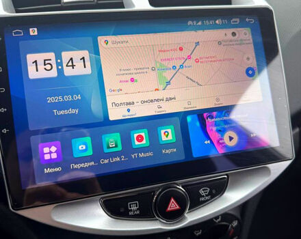 Серый Хендай Акцент, объемом двигателя 1.4 л и пробегом 115 тыс. км за 8800 $, фото 3 на Automoto.ua