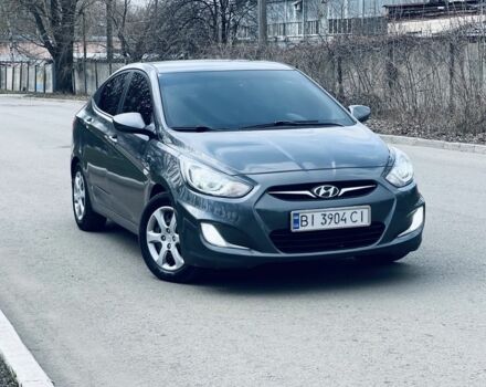 Сірий Хендай Акцент, об'ємом двигуна 1.4 л та пробігом 198 тис. км за 7300 $, фото 1 на Automoto.ua