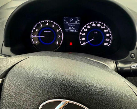 Серый Хендай Акцент, объемом двигателя 1.4 л и пробегом 115 тыс. км за 8800 $, фото 7 на Automoto.ua