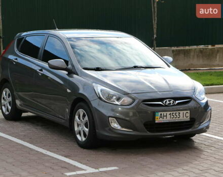 Хендай Акцент 2012 в Киеве на Automoto.ua Серый Хендай Акцент, объемом двигателя 1.4 л и пробегом 45 тыс. км за 6300 $, фото 3 на Automoto.ua