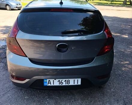 Серый Хендай Акцент, объемом двигателя 1.6 л и пробегом 200 тыс. км за 8500 $, фото 10 на Automoto.ua