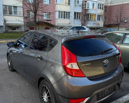 Сірий Хендай Акцент, об'ємом двигуна 1.4 л та пробігом 152 тис. км за 7700 $, фото 9 на Automoto.ua