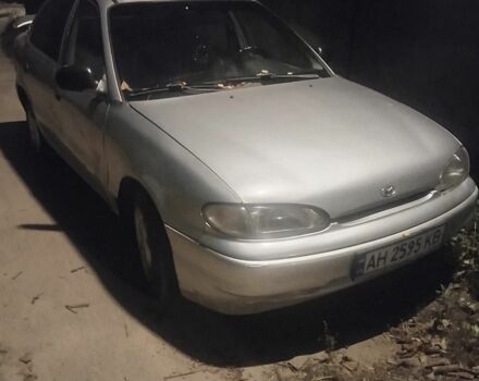 Серый Хендай Акцент, объемом двигателя 1.5 л и пробегом 1000 тыс. км за 358 $, фото 2 на Automoto.ua