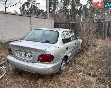 Сірий Хендай Акцент, об'ємом двигуна 1.5 л та пробігом 280 тис. км за 600 $, фото 2 на Automoto.ua