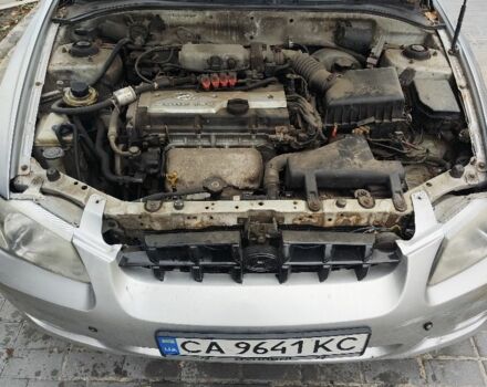 Серый Хендай Акцент, объемом двигателя 1.6 л и пробегом 480 тыс. км за 1200 $, фото 6 на Automoto.ua