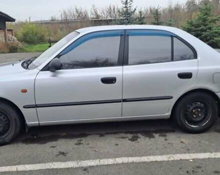 Сірий Хендай Акцент, об'ємом двигуна 1.5 л та пробігом 287 тис. км за 3500 $, фото 4 на Automoto.ua